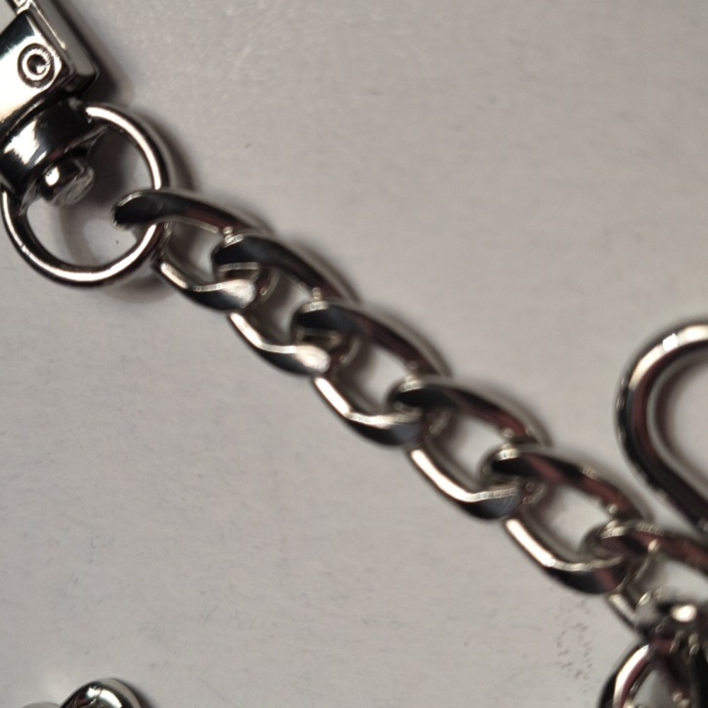 47" Flat Silver Replacement Chain Strap - image 3